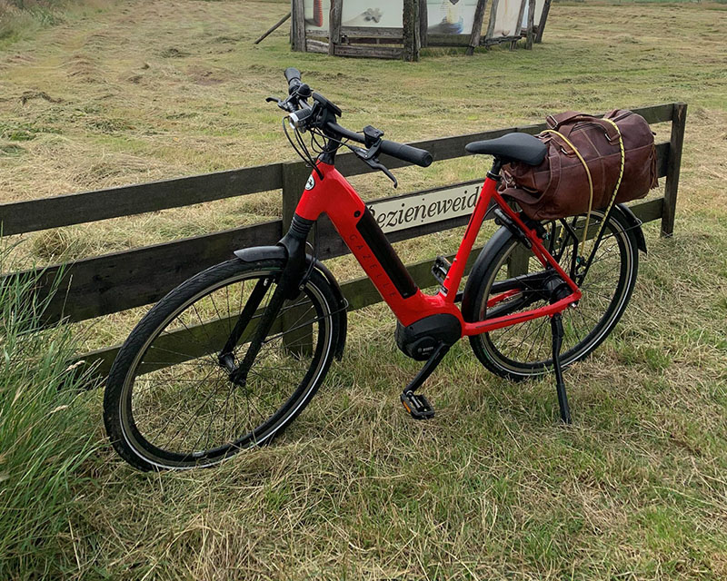 Bed & Bike arrangement